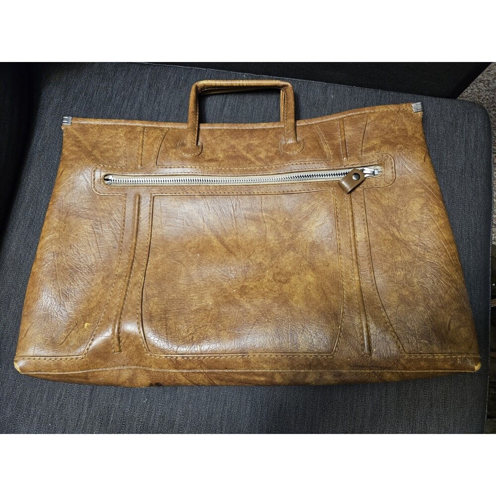Vintage Escort American Tourist portfolio bag Leather